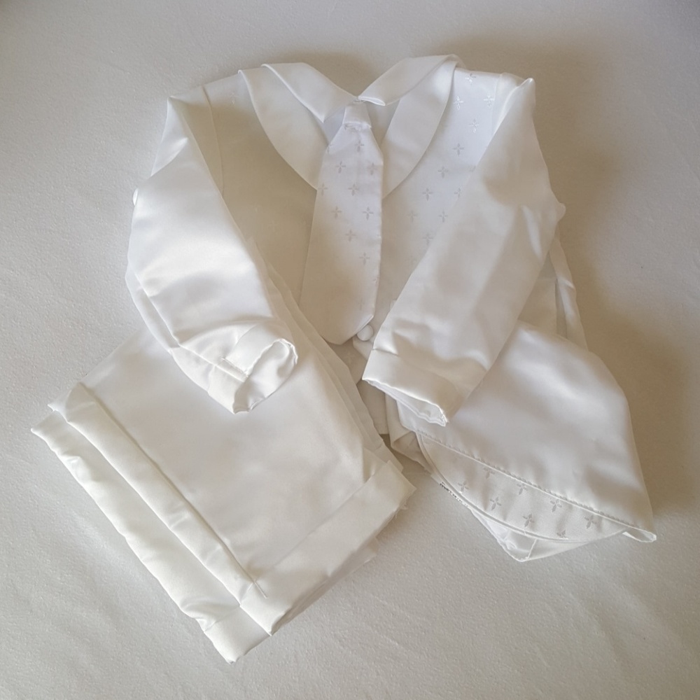 Boys baptism outfit